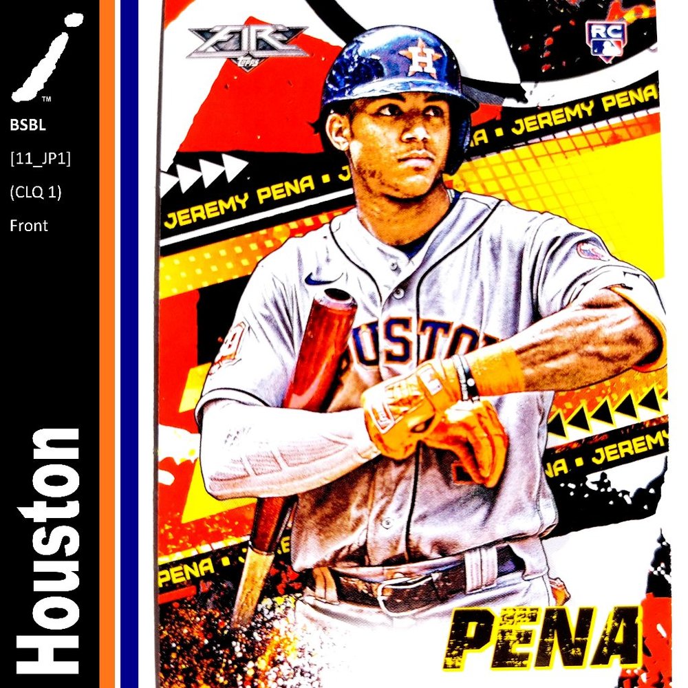 Houston Astros (Jeremy Pena) - BSBL [11_JP1]
